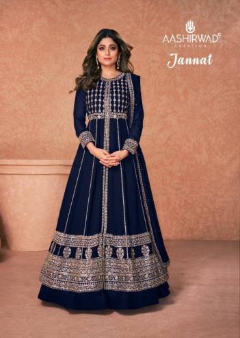 Jannat By Aashirwad Creation Designer Partywear Gown Collection